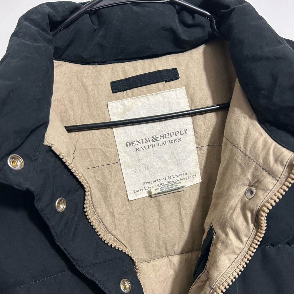 Denim & Supply Polo Ralph Lauren Down Puffer Winter Jacket XL - Picture 5 of 8